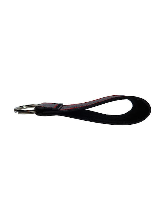 Keychain Mini Cooper Leather Black