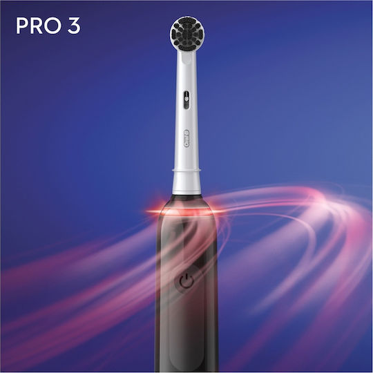 Oral-B Pro 3 3000 Pure Clean Electric Toothbrush with Pressure Sensor Black