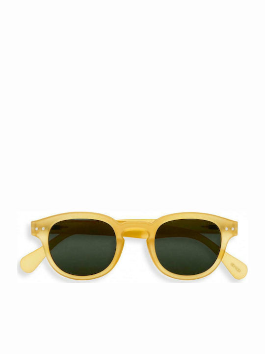 Izipizi C Sun Men's Sunglasses with Yellow Plastic Frame