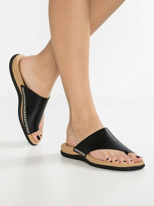 03700 Sandale Casual Damă Anatomici De Piele Negre