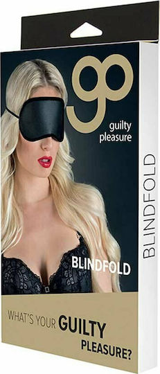 Guilty Pleasure Blindfold Mască BDSM în Culoare Negru