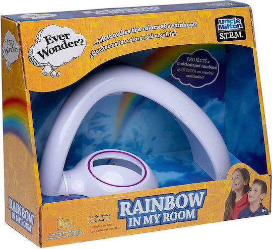Uncle Milton Kinderprojektorlampe Rainbow in my Room mit Musterprojektion Weiß