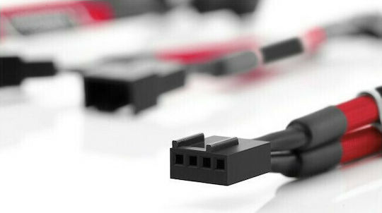 Noctua Chromax NA-SYC1 4-Pin pwm - 2x 4-Pin pwm Cable Red