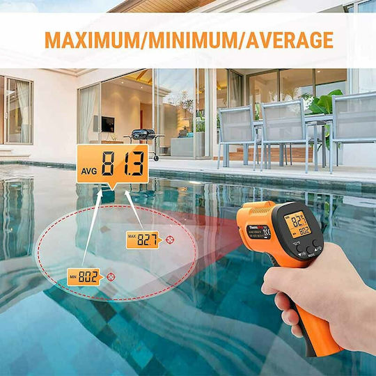 Thermo Pro Infrared Thermometer -50°C to 550°C with Distance Ratio 12:1 TP-30
