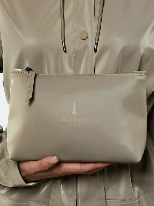 Rains Γυναικείο Νεσεσέρ Cosmetic Bag σε Μπεζ χρώμα