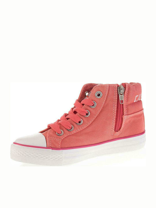 CG58305 Παιδικά Sneakers High Ανατομικά Φούξια