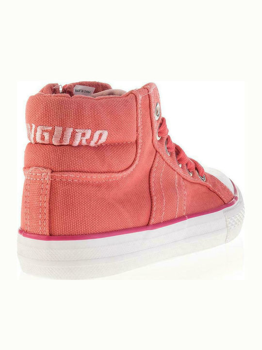 CG58305 Παιδικά Sneakers High Ανατομικά Φούξια