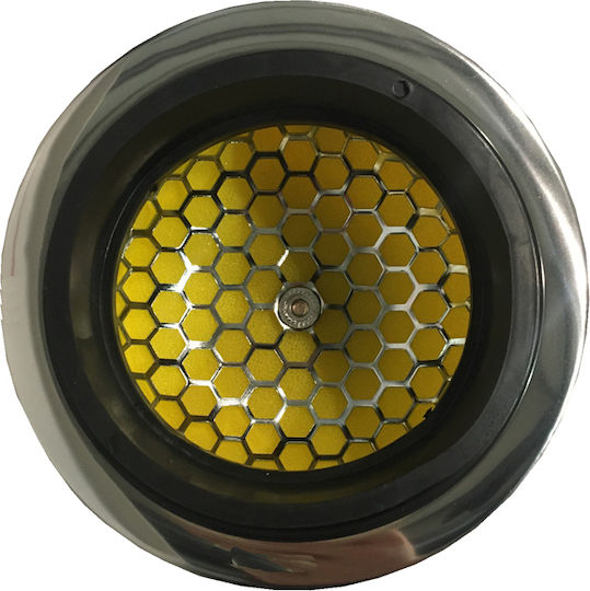 Carner Airfilter Funnel Universal with 4 Adapters 60/70/76/90mm Yellow