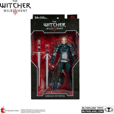 Mcfarlane Toys The Witcher Geralt of Rivia (Viper Armor: Teal Dye) Action Figure 18cm