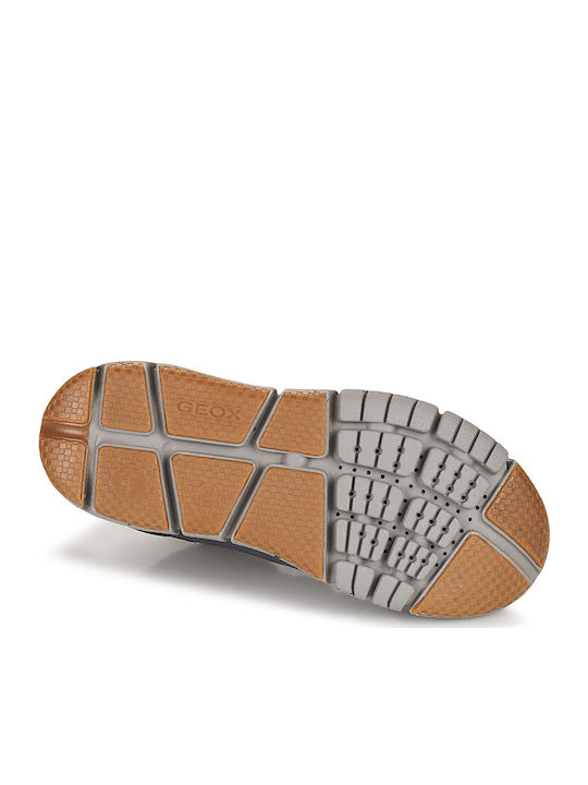 Flexyper ABX Παιδικά Sneakers High Ανατομικά με Σκρατς Μπλε