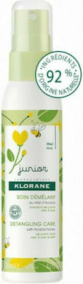 Klorane Kids' Conditioner Junior with Honey for Easy Combing in Spray Form , Ideal for Curls 125ml