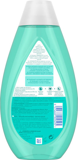 Johnson & Johnson Hypoallergenic Kids Shampoo No More Tangles for Easy Hairstyle in Gel Form 500ml