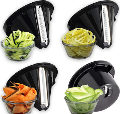 Spiralizer Find Back 4 in 1 Plastic Vegetable Chopper