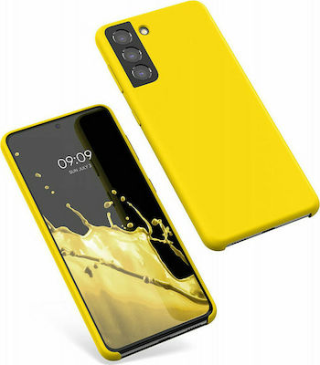 KWmobile Soft Flexible Silicone Back Cover Yellow (Galaxy S21 5G)