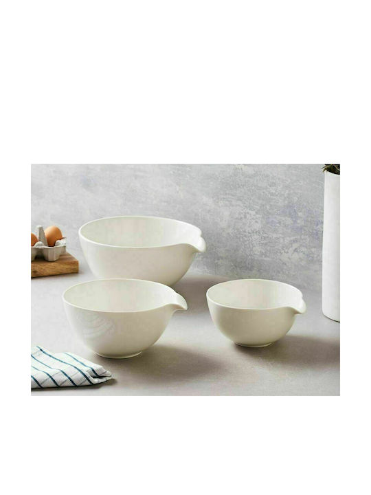 Maxwell & Williams Porcelain Salad Bowl White 26x26cm