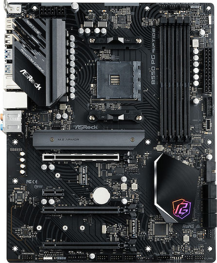 ASRock B550 Phantom Gaming Riptide Motherboard ATX με AMD AM4 Socket 90-MXBGH0-A0UAYZ