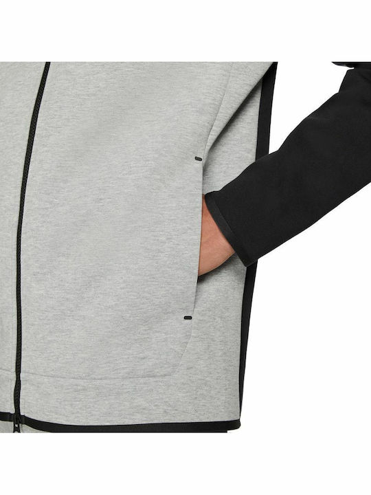 Sportswear Tech Fleece Jacket With Hood Gray