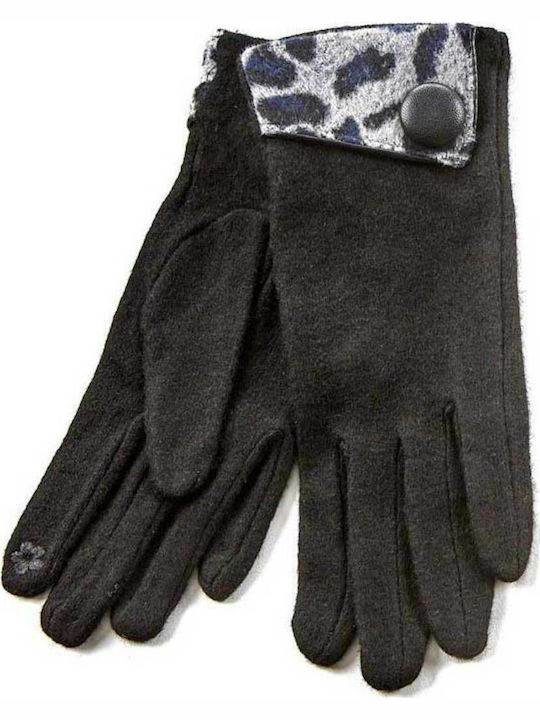 Verde 02-579 Μαύρα Γυναικεία Γάντια