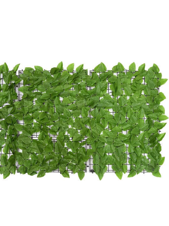 vidaXL Artificial Foliage in Roll with Green Leaves 3m x 75cm