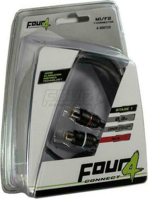 Four Connect 0.2m RCA female to RCA male Cable (4-800169)