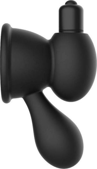 Dream Toys Pleasure Pumps Vibrating Nipple Sauger Brustwarzen mit Vibration Black 2Stück