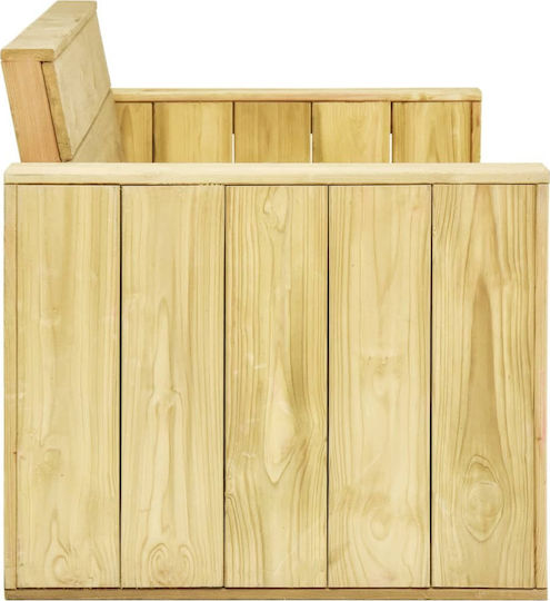 Garten- und Outdoor-Möbelsets 2 Stück Imprägnierte Kiefernholz