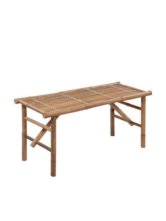 Bench Outdoor Bamboo with Pillows 118x38x45cm Bench Outdoor Bamboo with Pillows 118x38x45cm