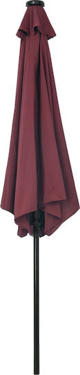 Umbrelă Rotundă Metalică Burgundă Φ3m