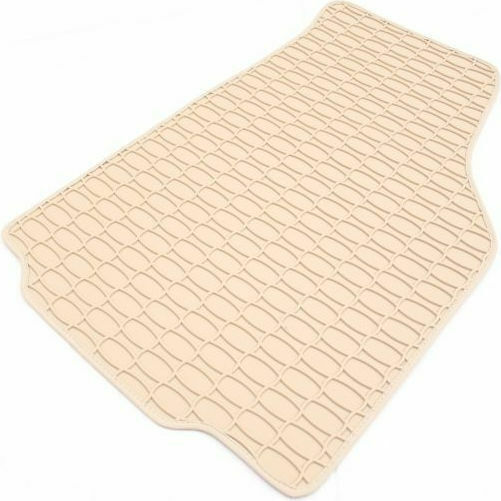 Set of Front and Rear Mats 4pcs for Porsche Carrera GT 2002+ Beige