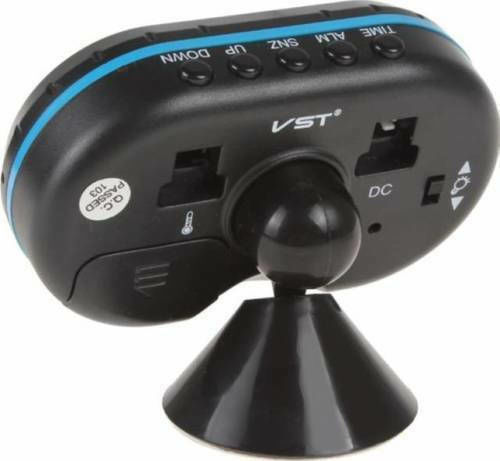 Factory VST-7009V Car Dashboard Voltmeter Digital Instrument 25mm Μπλε