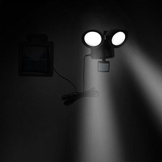 Factory Ηλιακός Προβολέας LED με Αισθητήρα Κίνησης