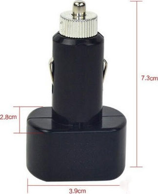 Carsun Car Lighter Voltmeter Digital Instrument 30mm 12-24V