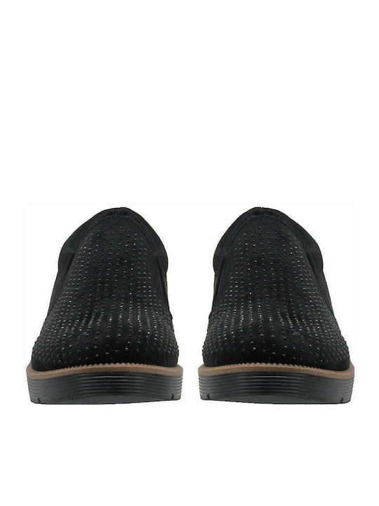 07/142 Slip-On-uri Anatomici Pentru Femei Negre