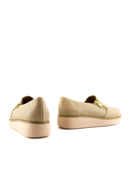 Γυναικεία Slip-On Μπεζ
