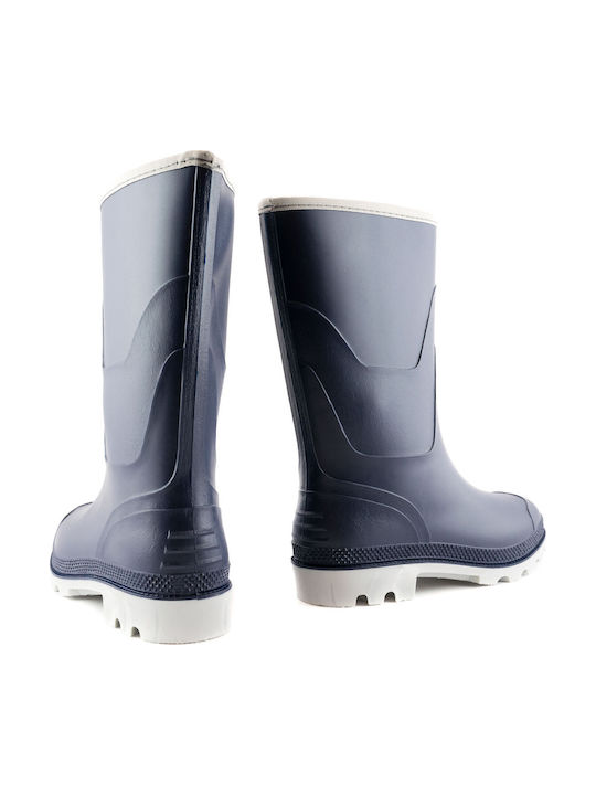 Love4shoes Love4shoes 0002 Non-Slip Work Wellies Tibia Blue