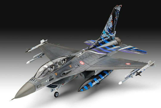 Revell Lockheed Martin F-16D Tigermeet 2014 Modeling Figure Airplane 130 Pieces in Scale 1:72
