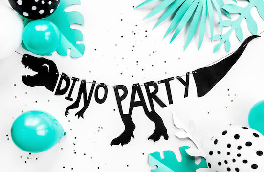 Dino Garland for Party Dinosaurs 1pcs