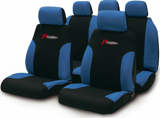 Bottari Autositzbezüge Set 9 Stück Polyester Puma Ford Puma Rot / Schwarz