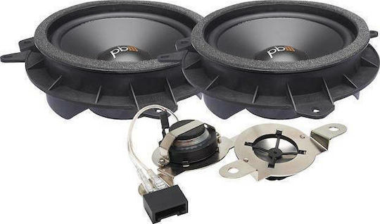 PowerBass Σετ Ηχεία Αυτοκινήτου Διαιρούμενα 6.5" με 60W RMS (Woofer)