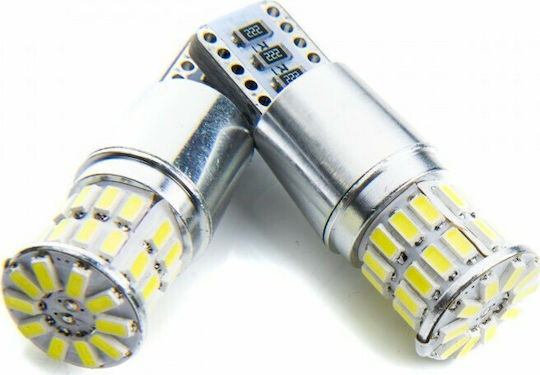 Einparts Λάμπες Αυτοκινήτου T10 / W5W Canbus LED 6000K Ψυχρό Λευκό 2τμχ
