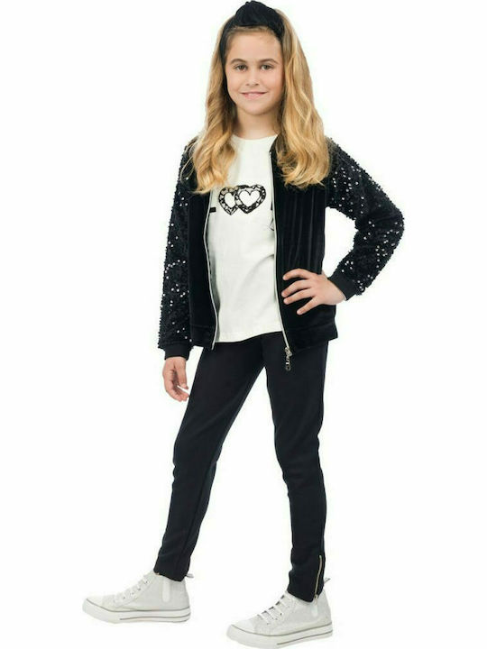 Energiers Kids Cardigan Black