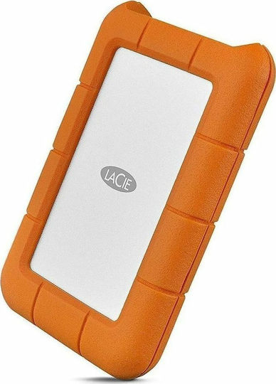 Lacie Rugged USB-C Bulk USB 3.1 / USB-C Εξωτερικός HDD 4TB 3.5" Πορτοκαλί