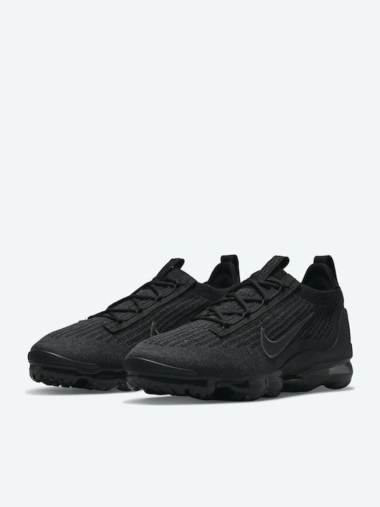 Air Vapormax 2021 Flyknit Мъжки Маратонки Черен