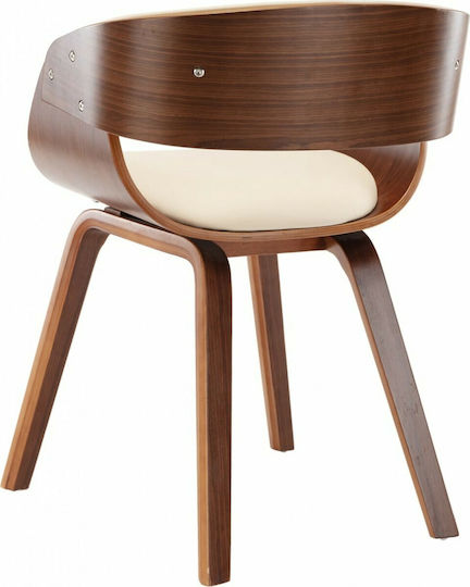 Dining Room Wooden Chair Cream 53x52x70cm 6pcs