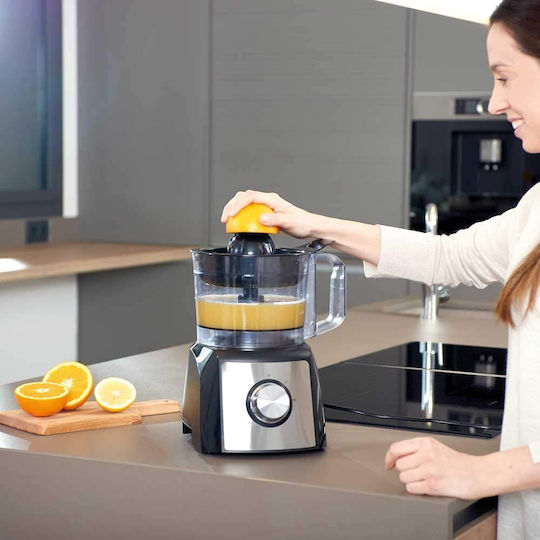 Black & Decker Multifunctional Food Processor 1200W with Pot 1.5lt Black