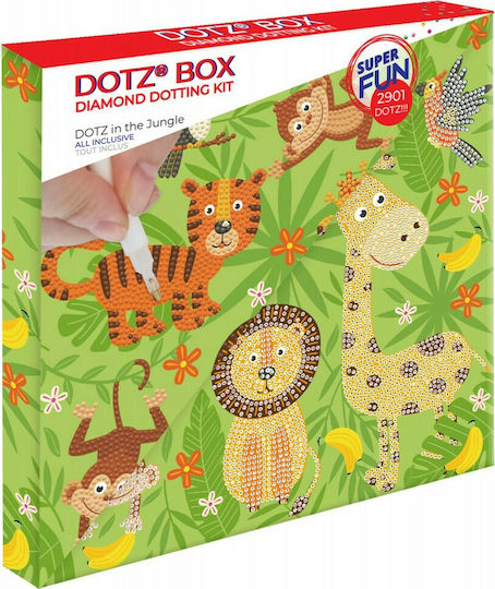 Diamond Dotz Dotz Box In the Jungle