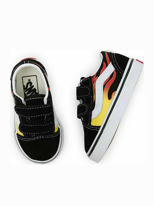 Old Skool Old Skool V Kinder Sneakers mit Klettverschluss Schwarz