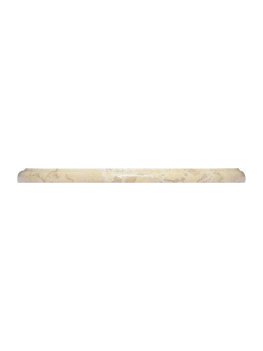 vidaXL Rotundă Suprafața mesei din Marmură Cremă 40x40x2.5cm 149189 1buc