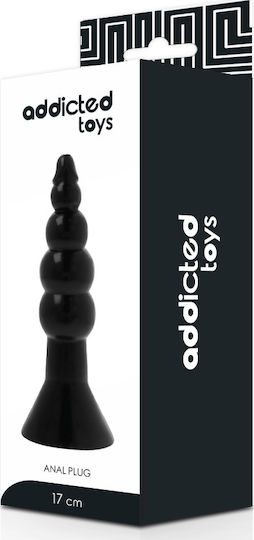 Addicted Toys Addicted Toys Anal Plug Анална тапа Черна 17см