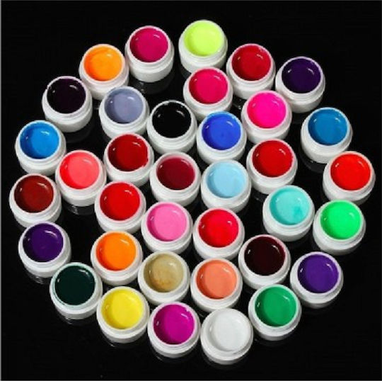 Nail Art Gel Falsche Nagelgel 36τμχ Colorful 8ml